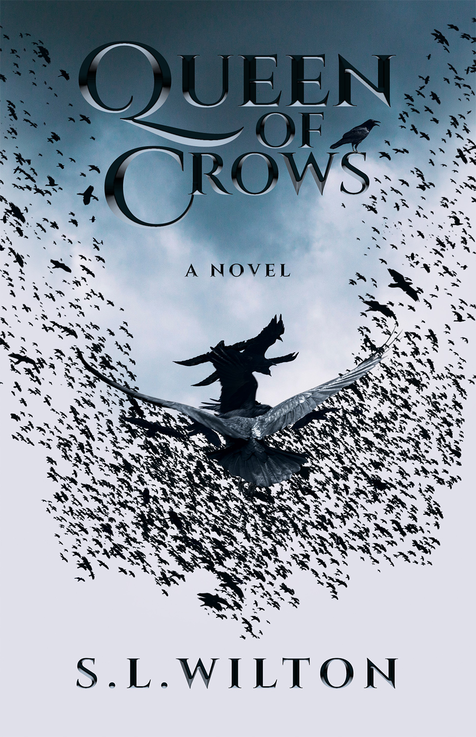 The cover of the novel Queen of Crows